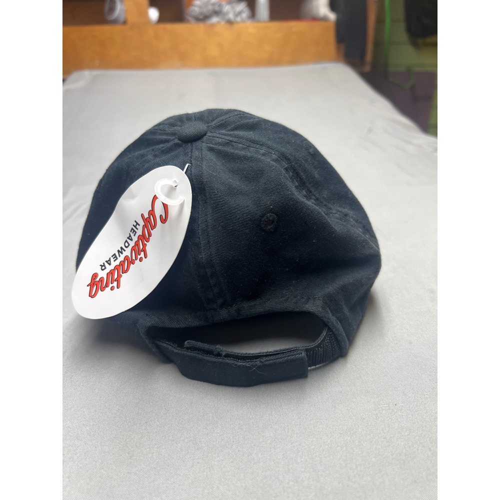 Tennessee Volunteers Vols Hat Captivating Headwear Black Adjustable NWT Mens - Picture 2 of 3